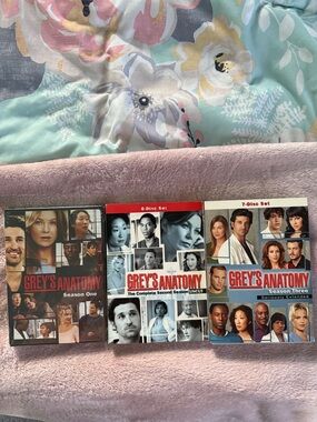 Grey's Anatomy DVD Set first 3 seasons